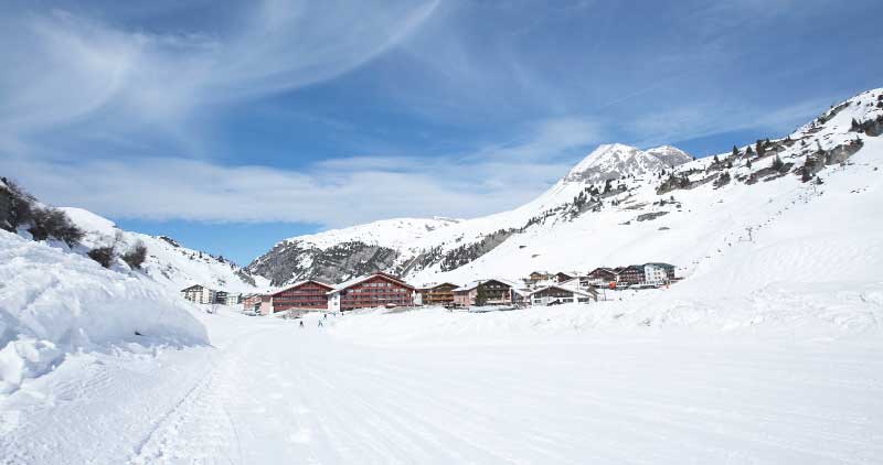 Club im Schnee