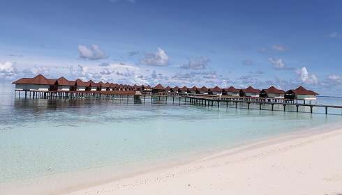 Bungalows mit Strand